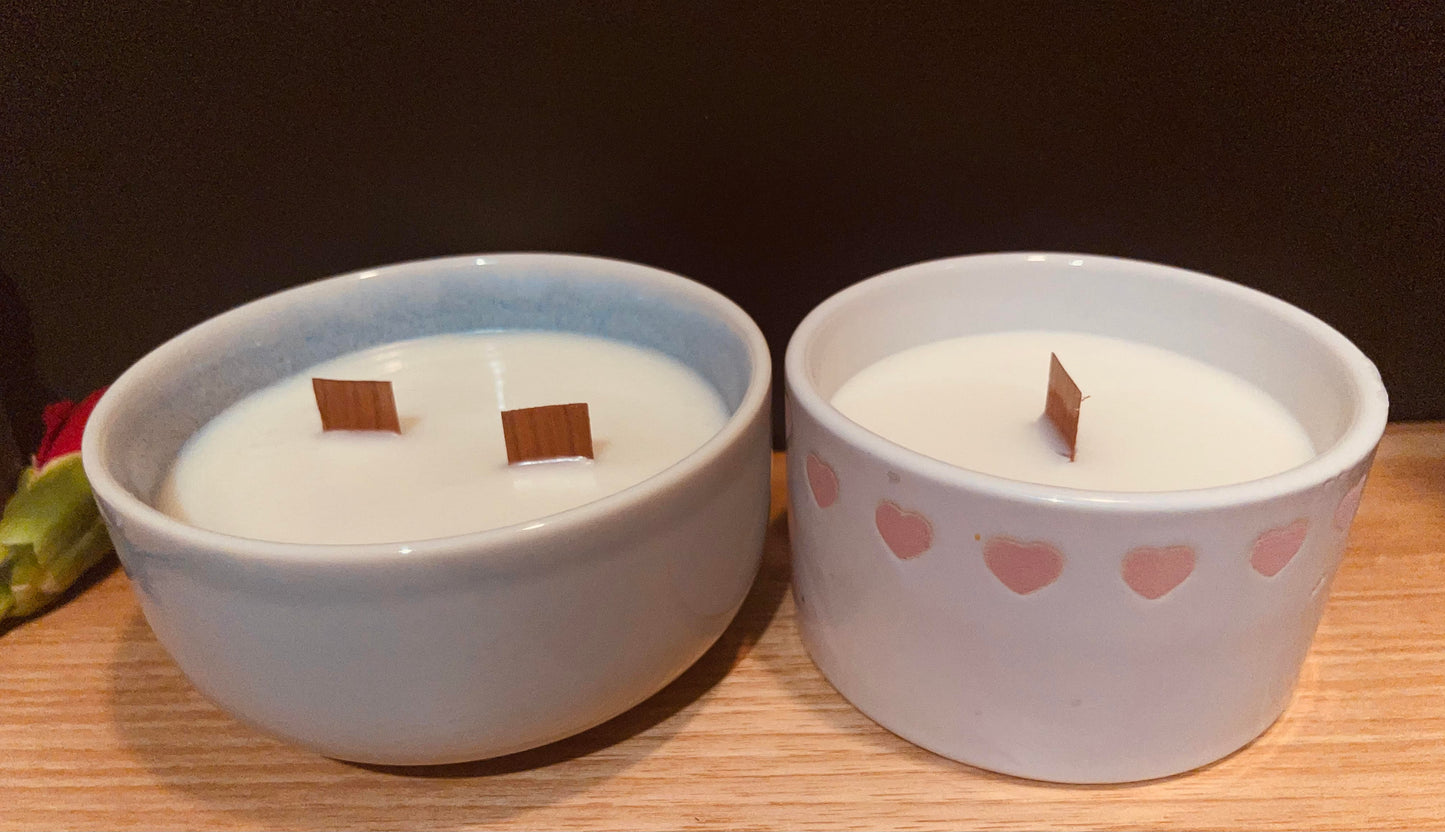 Handcrafted Coconut Wax Candles